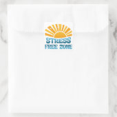 Stressvrije Zone Vierkante Sticker (Tas)