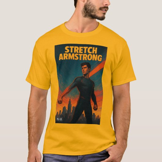 Stretch Armstrong The Movie T-shirt (Voorkant)