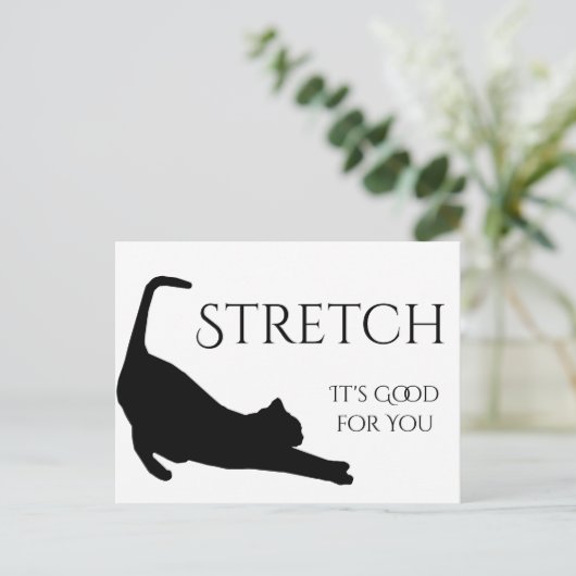 Stretch Briefkaart (Staand voorkant)