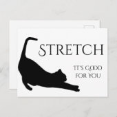 Stretch Briefkaart (Voorkant / Achterkant)