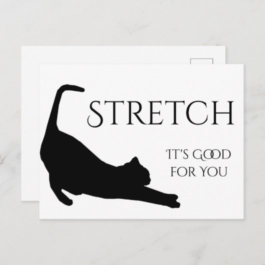 Stretch Briefkaart (Voorkant / Achterkant)