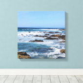 Stretch Canvas - Oceaan - Eindeloos rendement Afdruk (Insitu (Houten vloer))