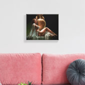 Stretch Canvas w / Queen of Sheba door Lindsay Arc (Insitu (Woonkamer))