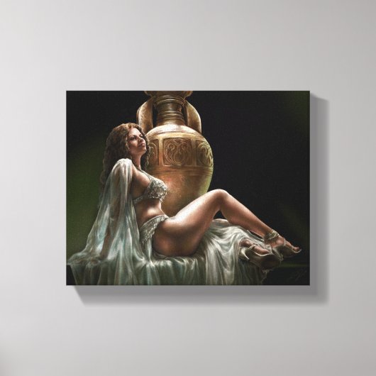 Stretch Canvas w / Queen of Sheba door Lindsay Arc Afdruk (Voorkant)