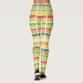 Stretch Leggings yogabroek (Achterkant)