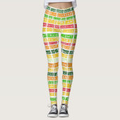 Stretch Leggings yogabroek (Voorkant)