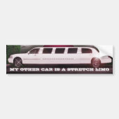 Stretch Limo Bumpersticker (Voorkant)