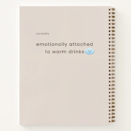 Stretch Morgen Luiaard Notitieboek | Cozy Minimal 