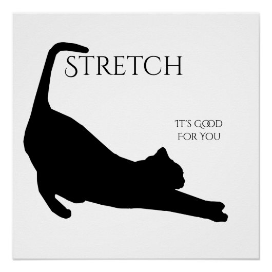 Stretch Perfect Poster (Voorkant)