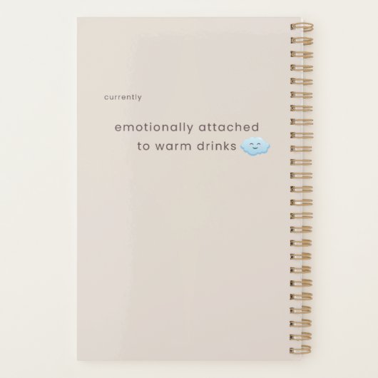 Stretch Tomorrow Sloth Planner | Cozy Minimal 2.0 (Achterkant)