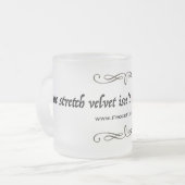 Stretch Velvet is historisch niet nauwkeurig - Mok (Voorkant links)