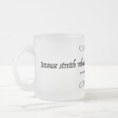 Stretch Velvet is historisch niet nauwkeurig - Mok (Links)