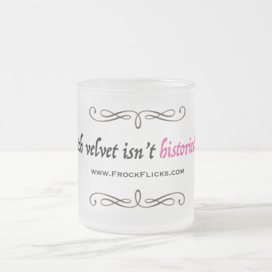Stretch Velvet is historisch niet nauwkeurig - Mok (Center)