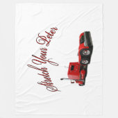 Stretch Your Peter Fleece Blanket (Voorkant)