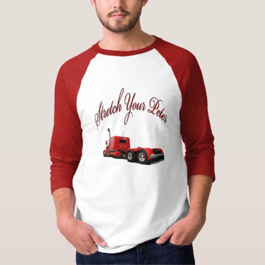 Stretch Your Peter T-shirt (Voorkant)