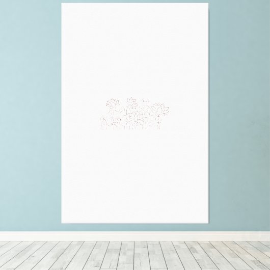 Stretched Canvas (Insitu (Houten vloer))