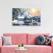 Stretched Canvas - Polar Beer Afdruk (Insitu (Woonkamer))