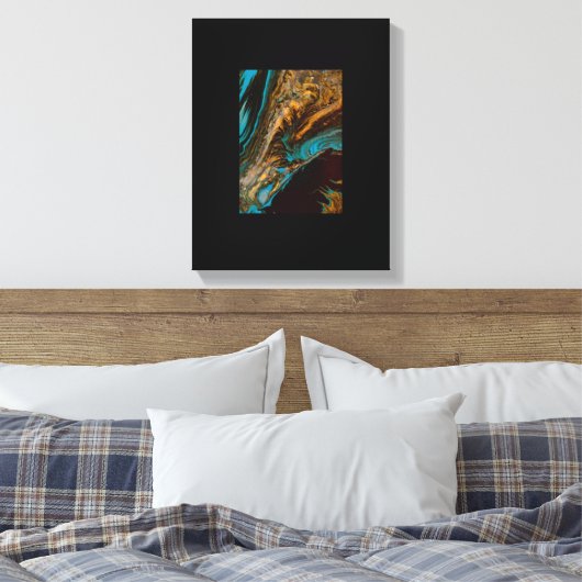 Stretched Canvas Print (Insitu (Slaapkamer))