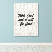 Stretched Canvas Print (Insitu (Houten vloer))