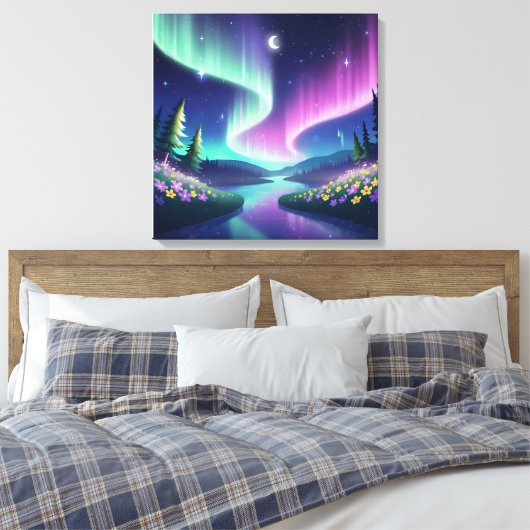 Stretched Canvas Print (Insitu (Slaapkamer))