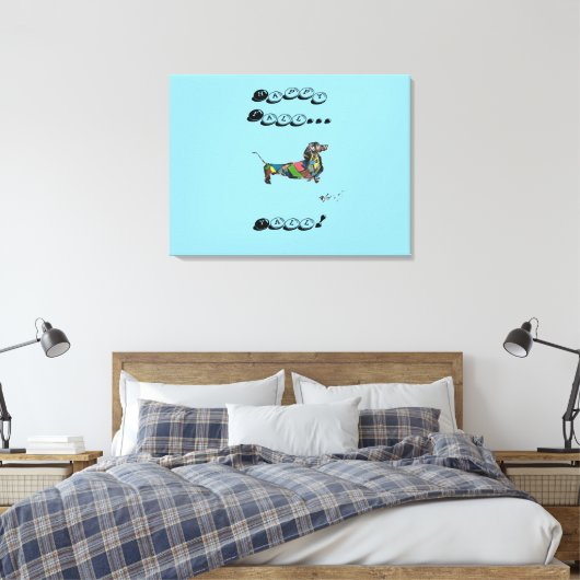 Stretched Canvas Print (Insitu (Slaapkamer))