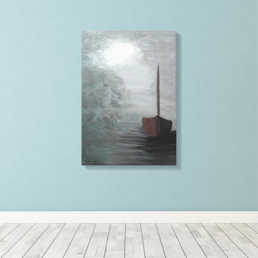 Stretched Canvas Print (Insitu (Houten vloer))