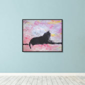 Stretched Canvas Print (Insitu (Houten vloer))