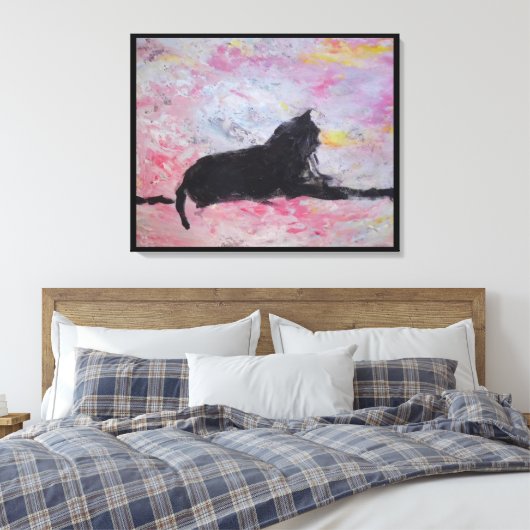 Stretched Canvas Print (Insitu (Slaapkamer))