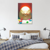 Stretched Canvas Print (Insitu (Slaapkamer))