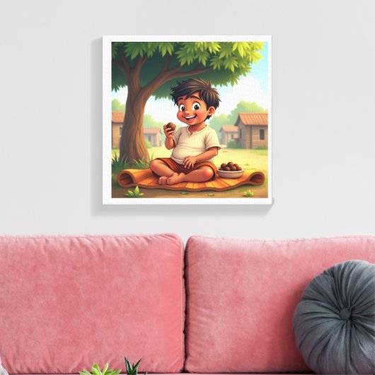 Stretched Canvas Print (Insitu (Woonkamer))
