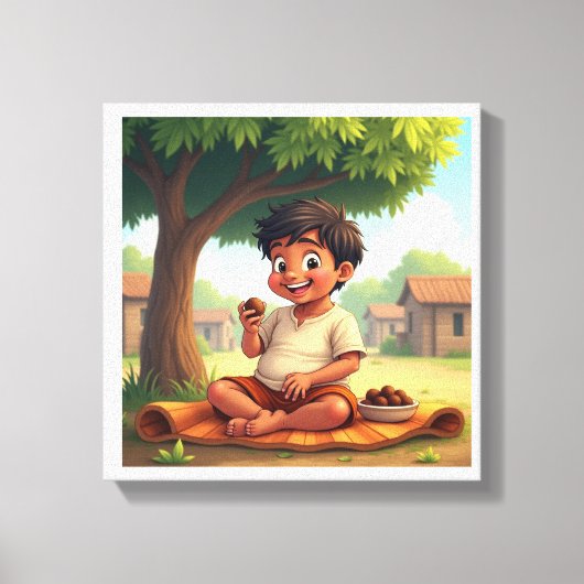 Stretched Canvas Print (Voorkant)