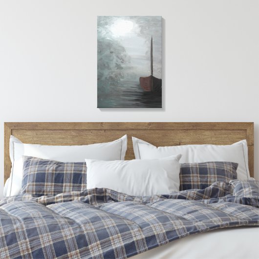 Stretched Canvas Print (Insitu (Slaapkamer))
