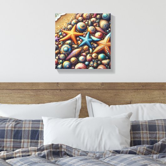 Stretched Canvas Print (Insitu (Slaapkamer))