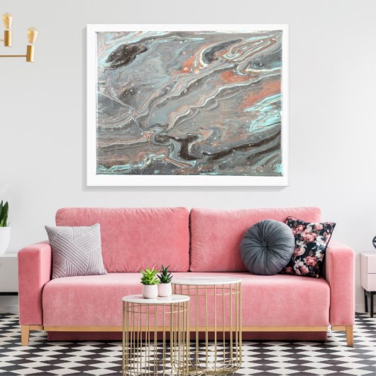 Stretched Canvas Print (Insitu (Woonkamer))