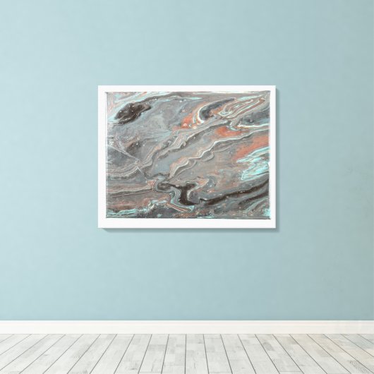 Stretched Canvas Print (Insitu (Houten vloer))