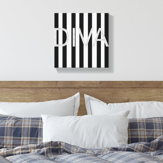 Stretched Canvas Print (Insitu (Slaapkamer))