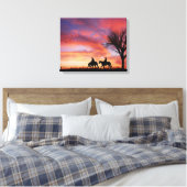 Stretched Canvas Print (Insitu (Slaapkamer))