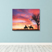 Stretched Canvas Print (Insitu (Houten vloer))