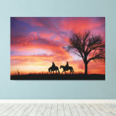 Stretched Canvas Print (Insitu (Houten vloer))