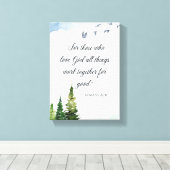 Stretched Canvas Print (Insitu (Houten vloer))