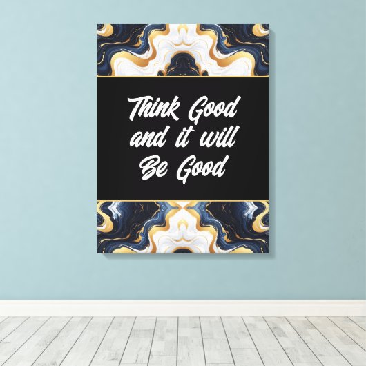 Stretched Canvas Print (Insitu (Houten vloer))