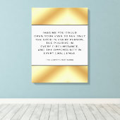 Stretched Canvas Print (Insitu (Houten vloer))