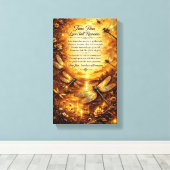 Stretched Canvas Print (Insitu (Houten vloer))