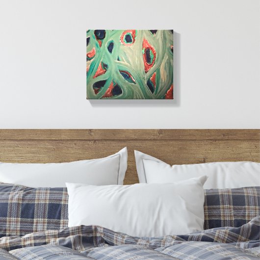Stretched Canvas Print (Insitu (Slaapkamer))