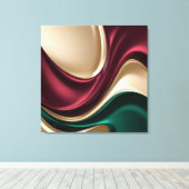 Stretched canvas print in stylish graphic (Insitu (Houten vloer))