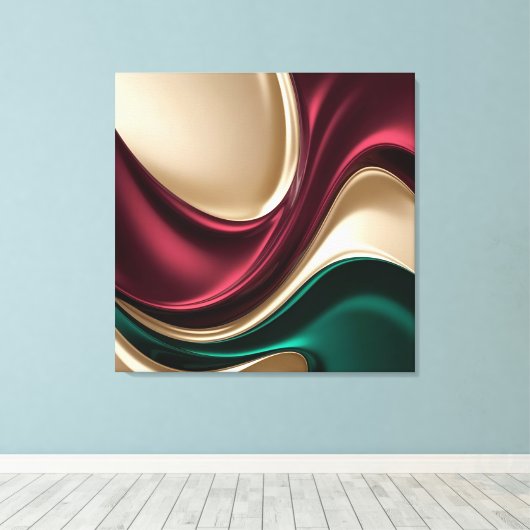 Stretched canvas print in stylish graphic (Insitu (Houten vloer))