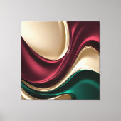 Stretched canvas print in stylish graphic (Voorkant)