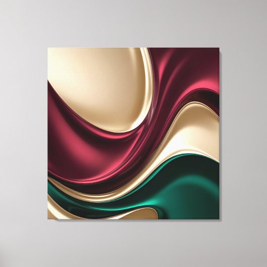Stretched canvas print in stylish graphic (Voorkant)
