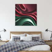 Stretched canvas print in stylish graphic (Insitu (Slaapkamer))