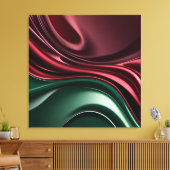 Stretched canvas print in stylish graphic (Insitu (Woonkamer))